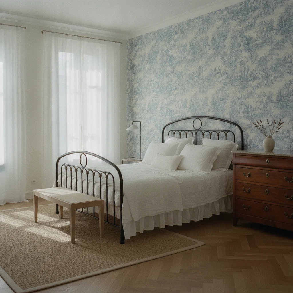 Toile de Jouy et papier peint historique : moderniser sans trahir
